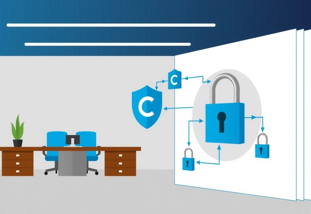 Intellectual property and copyright protection concept